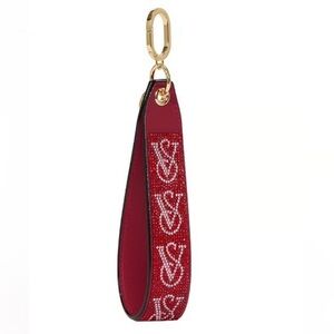 Elegant Red Keychain Accessory